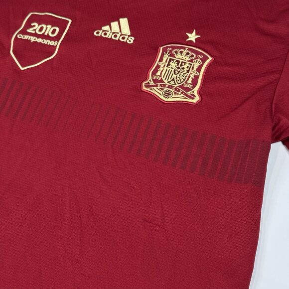 Spain 2013-2015 Home Football Shirt Adidas Soccer Jersey Espana Size S G85232 - Picture 4 of 8